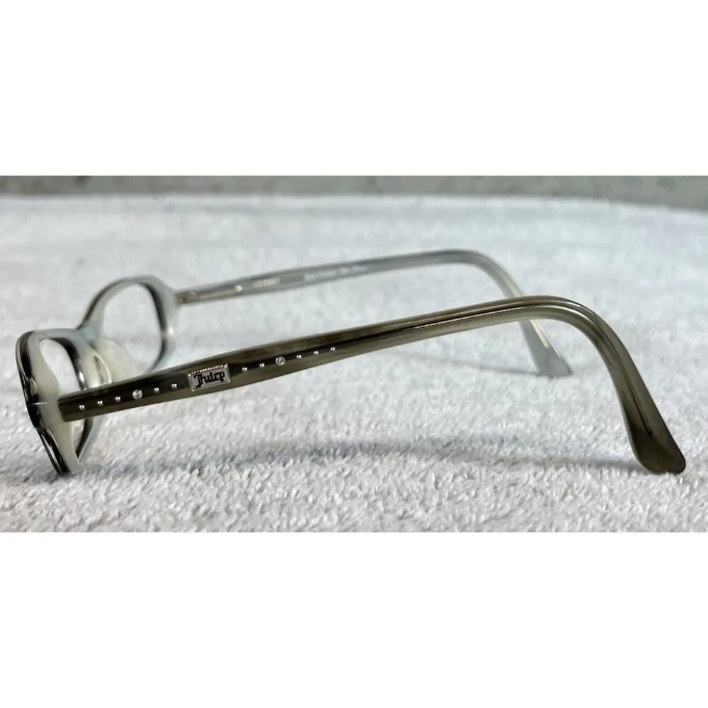 Juicy Couture Italy ZOE 0JQV Light Gray Rectangular Eyeglasses Frames 49-16-135